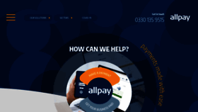 What Allpay.net website looked like in 2022 (2 years ago)