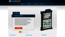 What Agizer.com website looked like in 2022 (2 years ago)