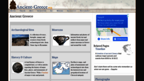 What Ancient-greece.org website looked like in 2022 (2 years ago)