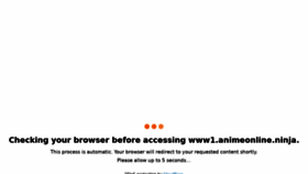 What Animeonline1.ninja website looked like in 2022 (2 years ago)