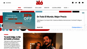 What Alo.co website looked like in 2022 (3 years ago)