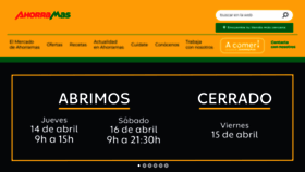 What Ahorramas.com website looked like in 2022 (2 years ago)