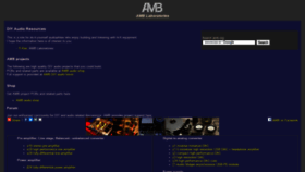 What Amb.org website looked like in 2022 (2 years ago)
