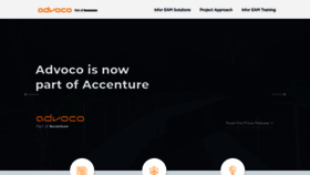 What Advocoinc.com website looked like in 2022 (2 years ago)