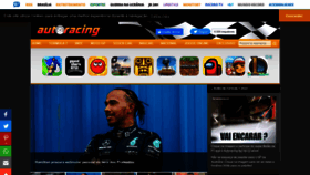 What Autoracing.com.br website looked like in 2022 (2 years ago)