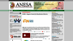 What Anesaportugal.org website looked like in 2022 (2 years ago)