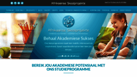 What Afrikaanseskoolprojekte.co.za website looked like in 2022 (2 years ago)
