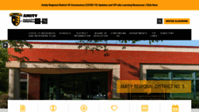 What Amityregion5.org website looked like in 2022 (2 years ago)