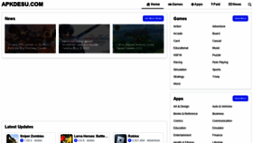 What Apkdesu.com website looked like in 2022 (2 years ago)