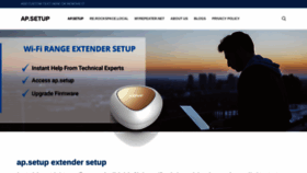 What Ap-setup.info website looked like in 2022 (3 years ago)