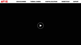 What Atiz.com website looked like in 2022 (3 years ago)
