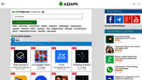 What A2zapk.com website looked like in 2022 (2 years ago)