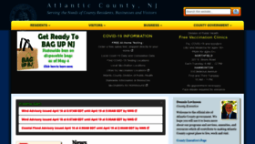 What Atlantic-county.org website looked like in 2022 (2 years ago)