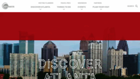 What Atlanta.net website looked like in 2022 (2 years ago)