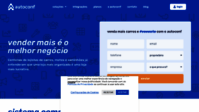 What Autoconf.com.br website looked like in 2022 (2 years ago)