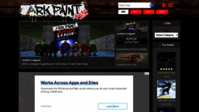 What Arkpaint.com website looked like in 2022 (2 years ago)