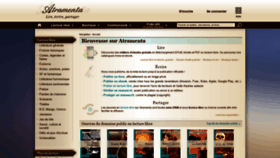 What Atramenta.net website looked like in 2022 (2 years ago)