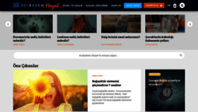 What Acibademhayat.com website looked like in 2022 (2 years ago)