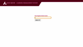 What Axislearning.axisbank.com website looked like in 2022 (2 years ago)