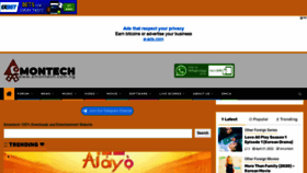 What Amontech.com.ng website looked like in 2022 (2 years ago)