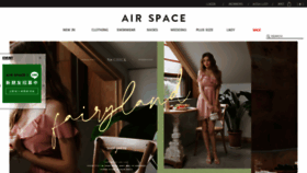 What Airspaceonline.com website looked like in 2022 (2 years ago)