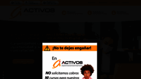 What Activos.com.co website looked like in 2022 (2 years ago)