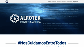 What Alrotek.com website looked like in 2022 (1 year ago)