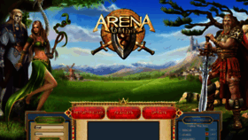 What Arena.ru website looked like in 2022 (1 year ago)