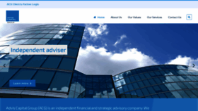 What Adviscapital.com website looked like in 2022 (1 year ago)