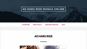 What Aoharuride.com website looked like in 2022 (1 year ago)