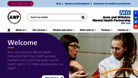 What Awp.nhs.uk website looked like in 2022 (2 years ago)