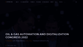 What Automacongress.com website looked like in 2022 (3 years ago)