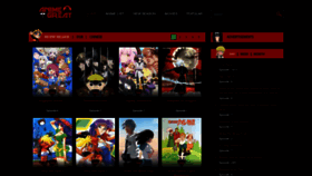 What Animegreat.com website looked like in 2022 (1 year ago)