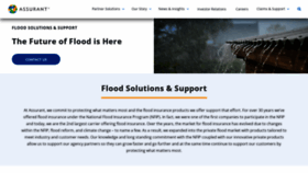 What Assurantfloodsolutions.com website looked like in 2022 (1 year ago)