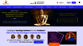 What Astroved.com website looked like in 2022 (2 years ago)