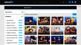 What Animeflv.cc website looked like in 2022 (2 years ago)