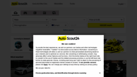 What Autoscaut.ch website looked like in 2022 (1 year ago)