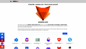 What Arealme.com website looked like in 2022 (3 years ago)