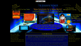 What Allsolutionsnetwork.org website looked like in 2022 (1 year ago)