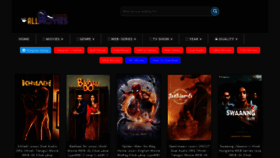 What Allmovieszone.in website looked like in 2022 (1 year ago)