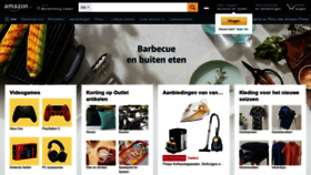 What Amazon.nl website looked like in 2022 (3 years ago)