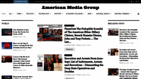 What Amg-news.com website looked like in 2022 (1 year ago)