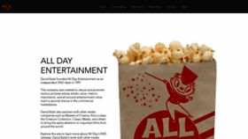 What Alldayentertainment.com website looked like in 2022 (2 years ago)