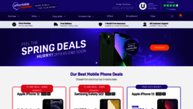 What Affordablemobiles.co.uk website looked like in 2022 (3 years ago)