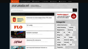 What Anarsamadov.net website looked like in 2022 (1 year ago)