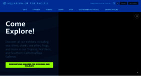 What Aquariumofpacific.org website looked like in 2022 (1 year ago)