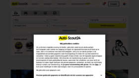 What Autoscout24.nl website looked like in 2022 (3 years ago)