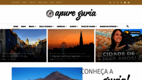 What Apureguria.com website looked like in 2022 (1 year ago)