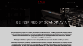 What Askona.com website looked like in 2022 (3 years ago)