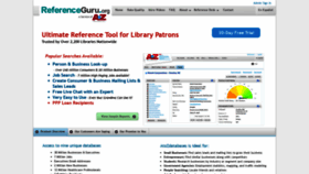 What Atozdatabases.com website looked like in 2022 (1 year ago)